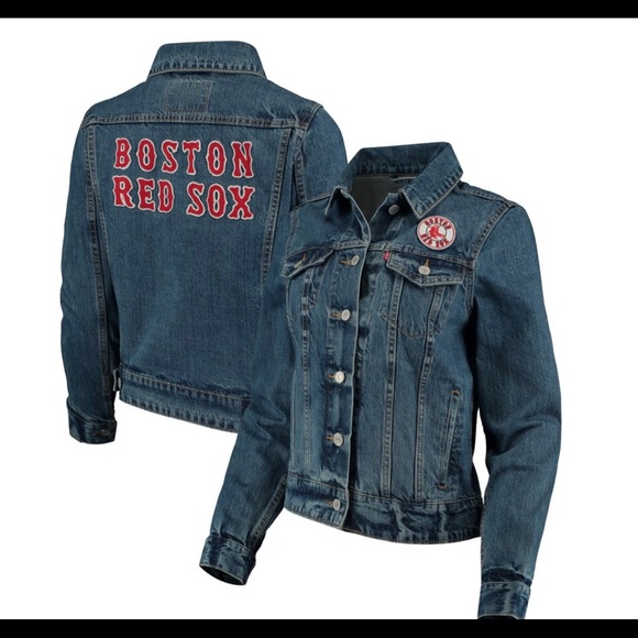 levi's red sox jacket